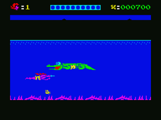 Jungle Queen Screenshot 10 (Spectrum 48K/128K)