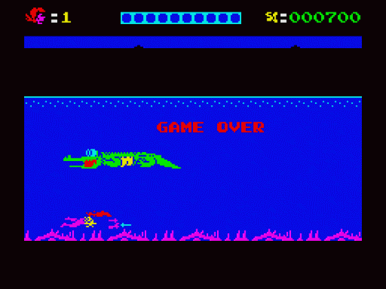 Jungle Queen Screenshot 11 (Spectrum 48K/128K)