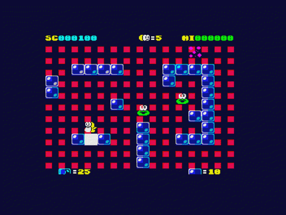 Pengo Quest Screenshot 10 (Spectrum 48K)