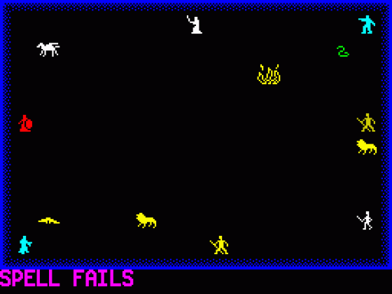 Chaos Screenshot 13 (Spectrum 48K)