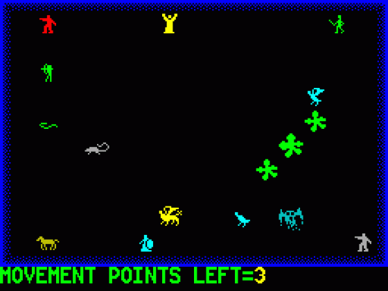 Chaos Screenshot 21 (Spectrum 48K)