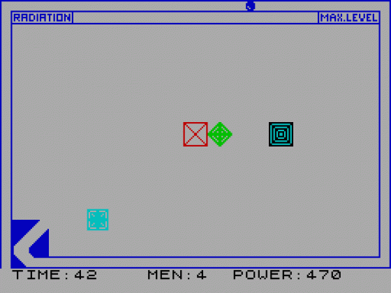 Reactor Screenshot 1 (Spectrum 48K)