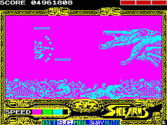 Side Arms Screenshot 24 (Spectrum 48K)