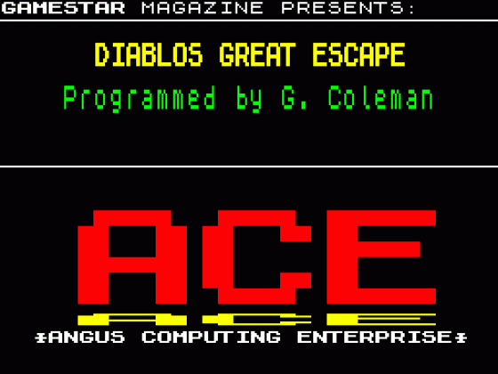 Diablos Great Escape