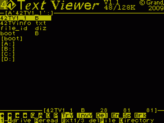 42 Text Viewer Screenshot