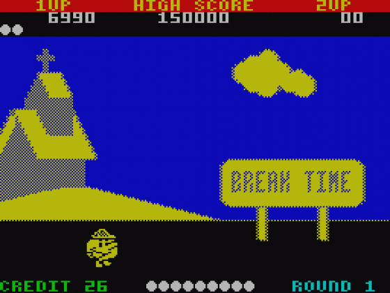 Pac-Land Screenshot 5 (Spectrum 48K/128K)