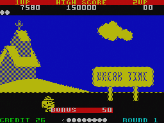 Pac-Land Screenshot 15 (Spectrum 48K/128K)