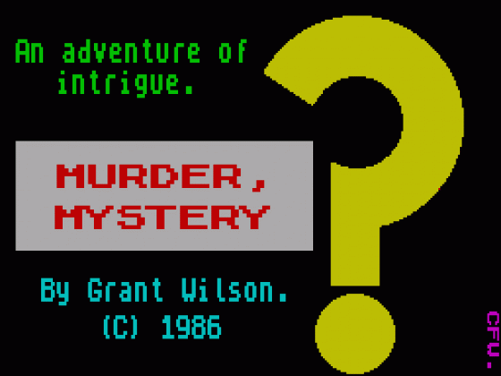 Murder, Mystery