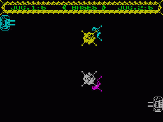 Bases Screenshot 1 (Spectrum 48K)