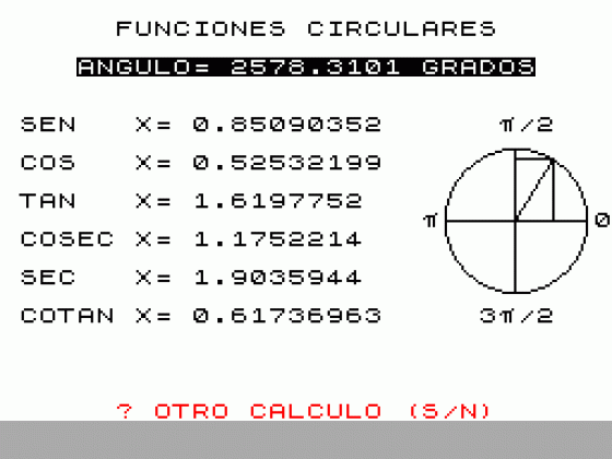 Fun-Trig Screenshot