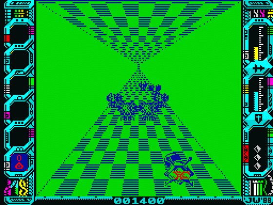Eliminator Screenshot 1 (Spectrum +3)