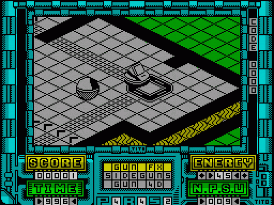 Klimax Screenshot 1 (Spectrum 48K/128K)