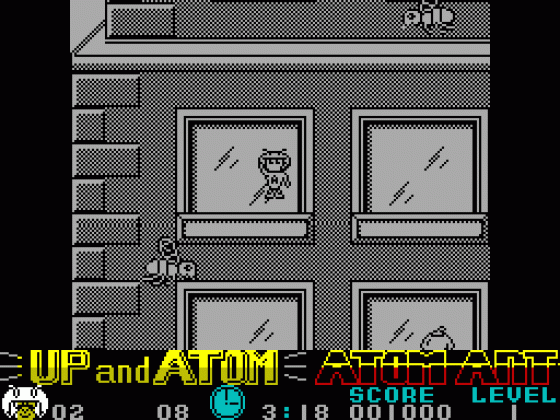 Atom Ant Screenshot 1 (Spectrum 48K/128K/+2/+3)