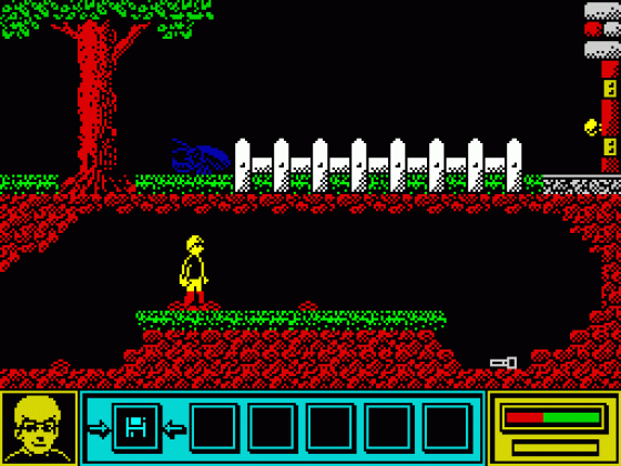 Jonny Quest Screenshot 1 (Spectrum 48K/128K/+2/+3)