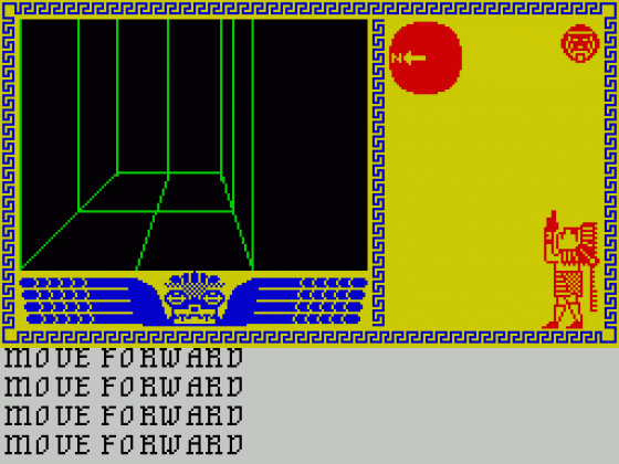 Aztec Screenshot 5 (Spectrum 48K)