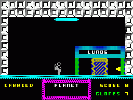 The Clone Ranger Screenshot 1 (Spectrum 48K)