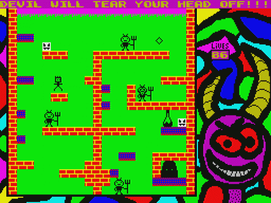 Crapbert Buttslut Screenshot 16 (Spectrum 48K/128K/+2/+3)