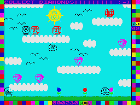 Mysterious Dimensions Screenshot 11 (Spectrum 128K)