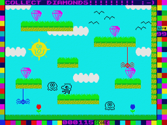 Mysterious Dimensions Screenshot 18 (Spectrum 48K/128K/+2/+3)