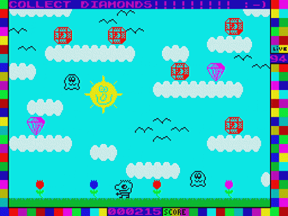 Mysterious Dimensions Screenshot 23 (Spectrum 128K)