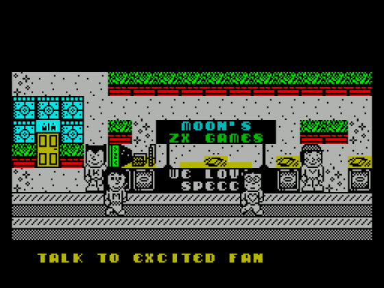 Moon's Fandom Festival Screenshot 11 (Spectrum 48K/128K/+2/+3)