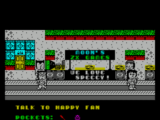 Moon's Fandom Festival Screenshot 24 (Spectrum 48K/128K/+2/+3)