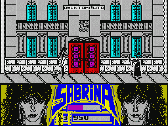 Sabrina Screenshot 5 (Spectrum 48K)