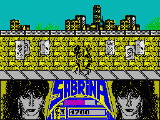 Sabrina Screenshot 6 (Spectrum 48K)