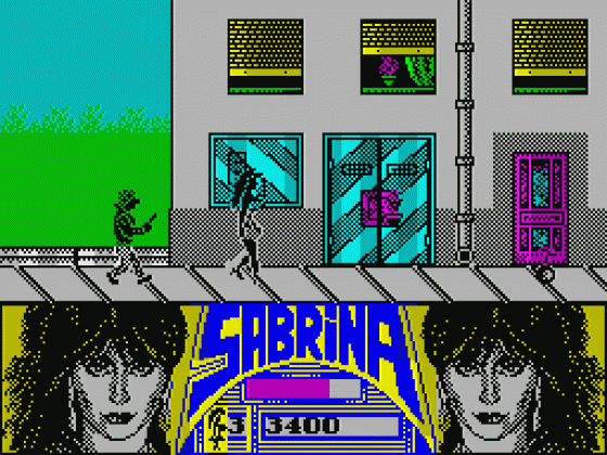 Sabrina Screenshot 22 (Spectrum 48K)