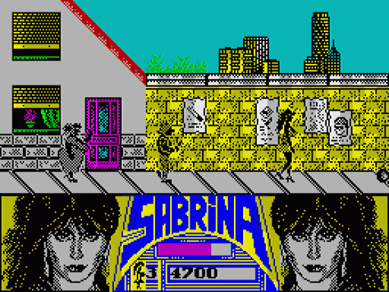 Sabrina Screenshot 26 (Spectrum 48K)