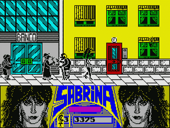 Sabrina Screenshot 33 (Spectrum 48K)