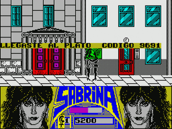 Sabrina Screenshot 43 (Spectrum 48K)