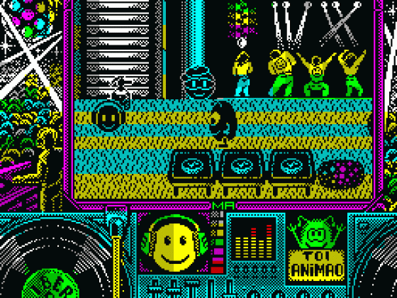 Toi Acid Game Screenshot 1 (Spectrum 48K)