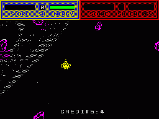 Blasteroids Screenshot 6 (Spectrum 48K/128K/+2/+3)