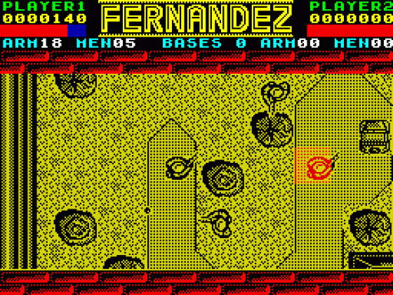 Fernandez Must Die Screenshot 1 (Spectrum 48K)