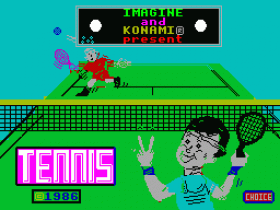 Konami's Tennis