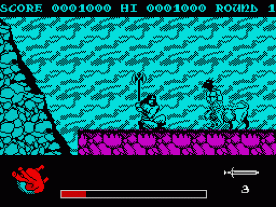 Rastan Screenshot 11 (Spectrum 48K/128K)