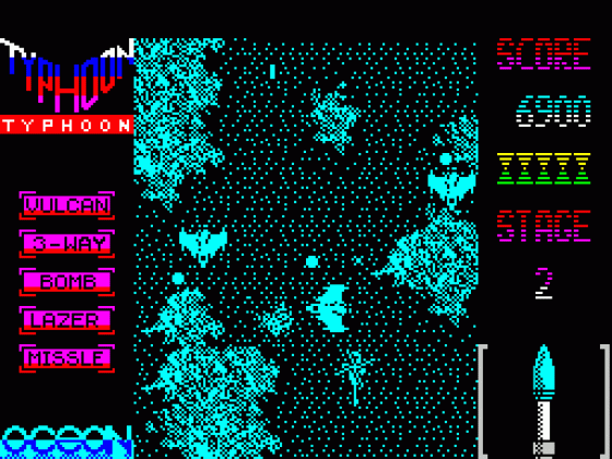 Typhoon Screenshot 13 (Spectrum 48K/128K)