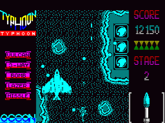 Typhoon Screenshot 16 (Spectrum 48K)