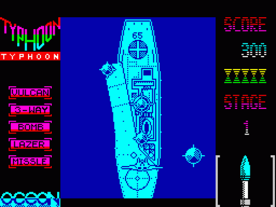 Typhoon Screenshot 25 (Spectrum 48K)