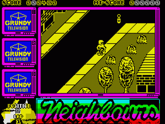 Neighbours Screenshot 13 (Spectrum 48K)