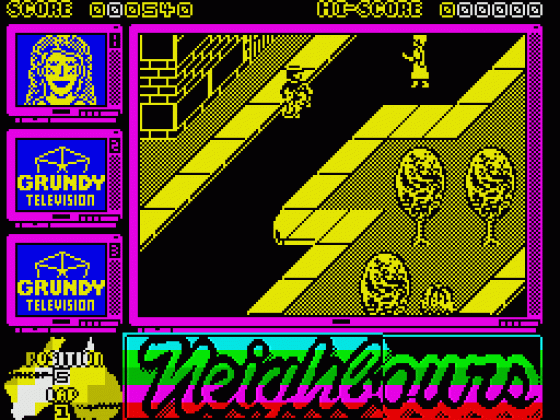 Neighbours Screenshot 14 (Spectrum 48K)