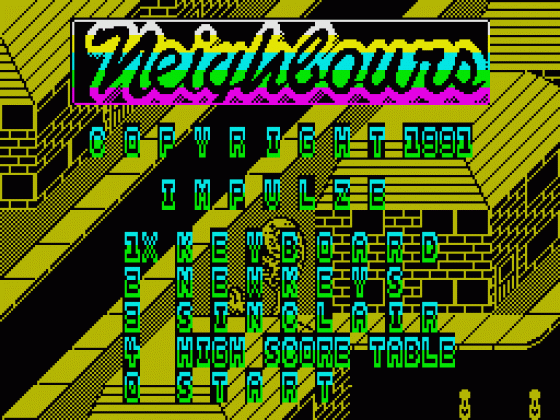 Neighbours Screenshot 17 (Spectrum 48K)