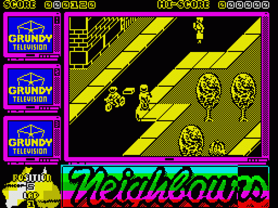 Neighbours Screenshot 21 (Spectrum 48K)