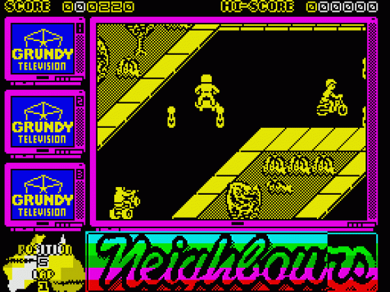 Neighbours Screenshot 27 (Spectrum 48K)