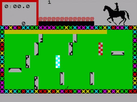 Show Jump Screenshot 1 (Spectrum 48K)