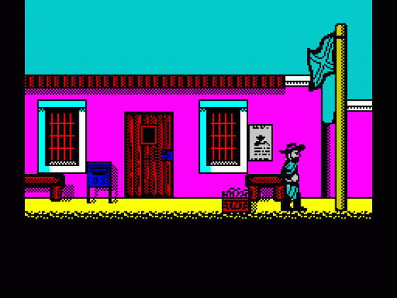 North And South Screenshot 10 (Spectrum 48K)