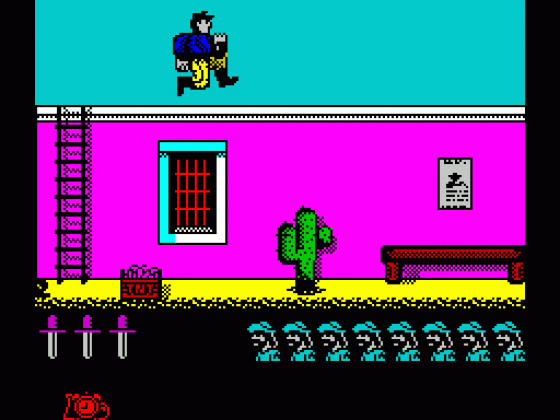 North And South Screenshot 13 (Spectrum 48K/128K)