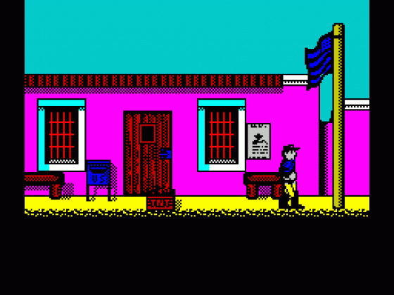 North And South Screenshot 14 (Spectrum 48K)