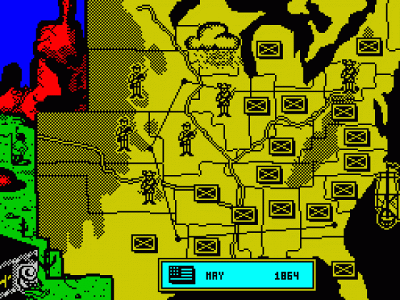 North And South Screenshot 15 (Spectrum 48K)